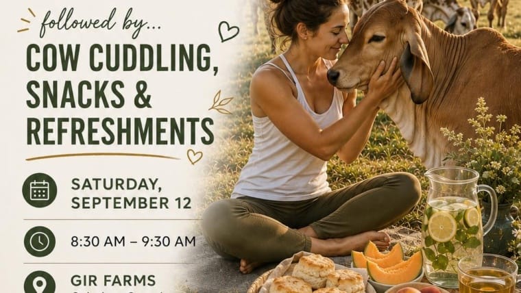 Yoga at Gir Farms – Saturday, September 12, 2026
